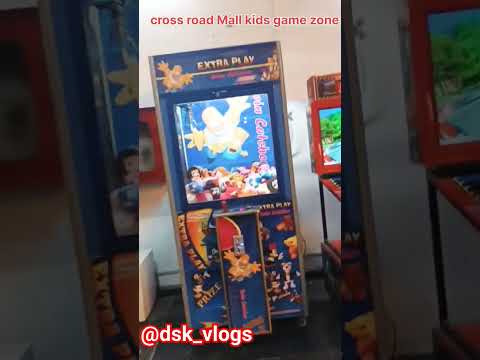 cross road Mall #kids game zone ..with full #Fun #agra #sikandra #trending #reels #shortfeed #games