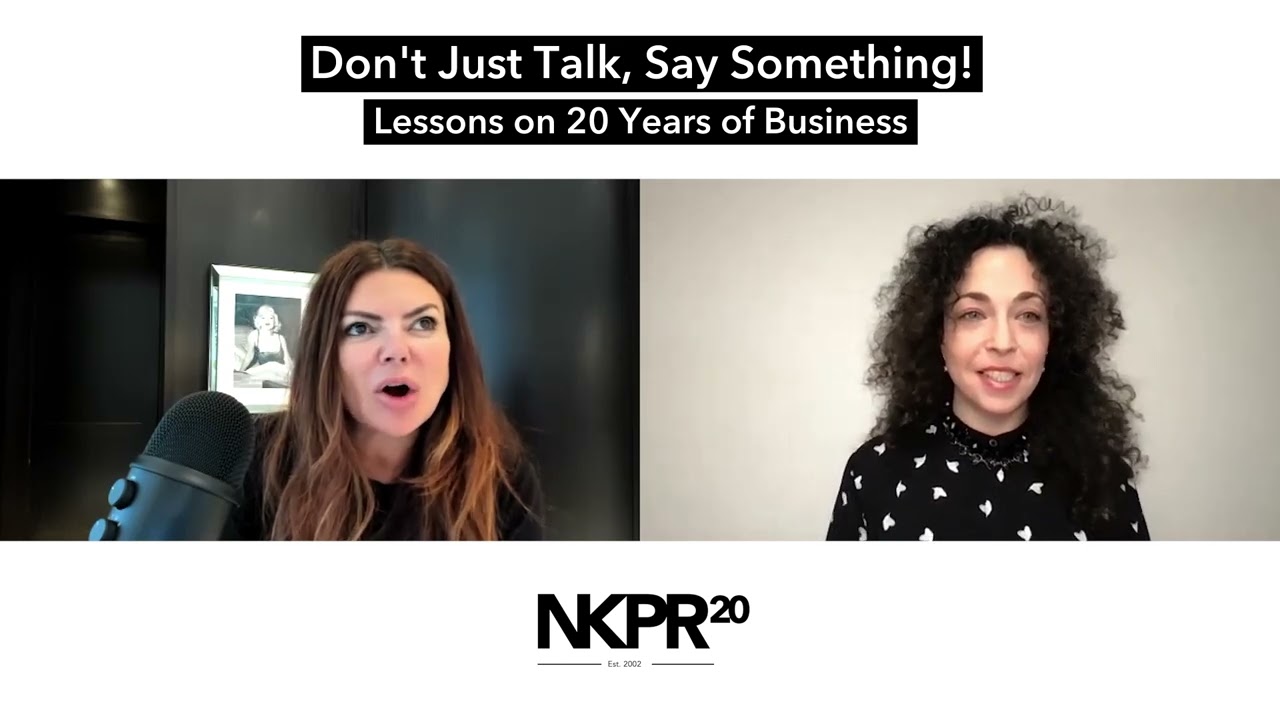 Don't Just Talk, Say Something | Nicole Manes