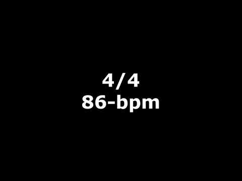 Metronome 86bpm 4/4