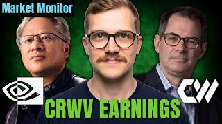 Coreweave Earnings LIVE, Nvidia $500b Financing | Market Monitor