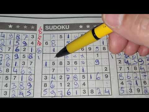 (#2585) 🐣 Friday. Two Stars Sudoku puzzle. Bonus Extra edition. 04-02-2021 Extra part 2 of 4