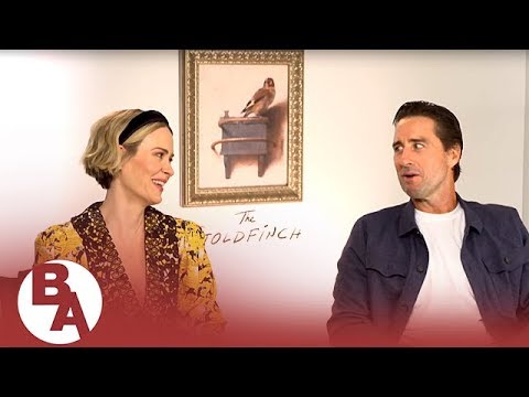 "The Goldfinch's" Sarah Paulson and Luke Wilson on roles they connect with