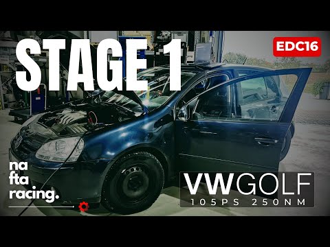 VW Golf V 1.9 TDI 🔥 Stage1 | BLS | 140PS 310Nm | nafta racing | EDC16 #engineering #cars #automobile