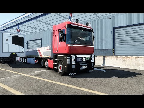 ETS2 1.41 - Euro Truck Simulator 2 - Renault Magnum - Madrid (E) to Palermo (I)