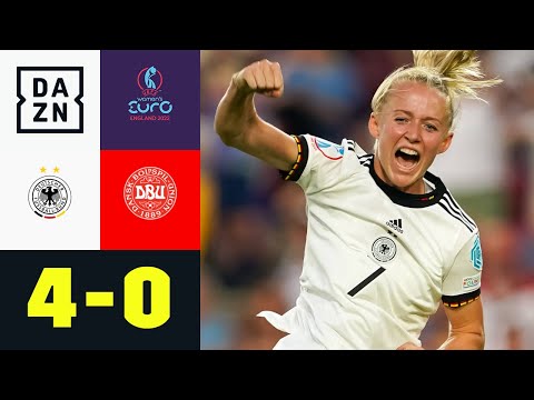 Traumhafter Auftakt für DFB-Frauen: Deutschland – Dänemark 4:0 | UEFA Women’s EURO 2022 | DAZN