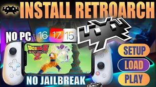 RetroArch on iPhone / iPad (2023): No Computer, No Jailbreak