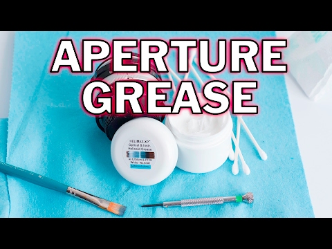 Helimax-XP Helicoid Grease on Nikkor-S Auto 5.8cm Tight Aperture Ring Repair