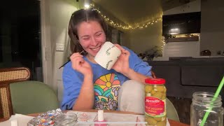 I’m painting a planter! Join me (: