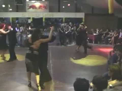  Melina Sedó  and  Detlef Engel  are  dancing  to  the  tango  "  Siempre Es Carnaval  "