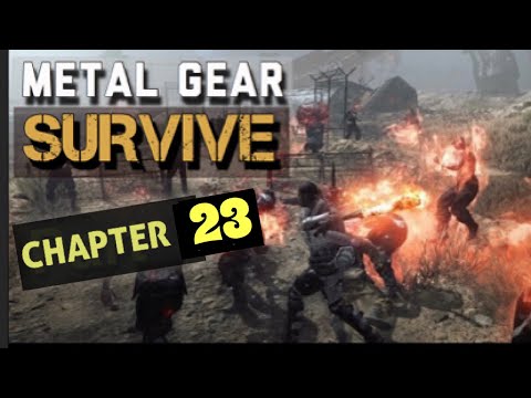 Metal Gear Survive | Chapter 23: Craft the Archaea Blade Trap | Gameplay | PlayStation 4