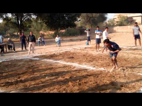 Kabaddi final match in UG hostel Ground (RAJUVAS)