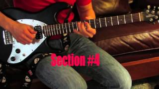 "Another Nail In My Heart" by Squeeze - Guitar Solo Tutorial with Hugh Bakhurst