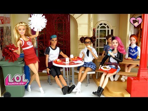 Barbie LOL Surprise Teen School Routine - Custom Punk Boi Teenager Doll