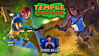 Temple Escape Room We Gave Up 🤣 