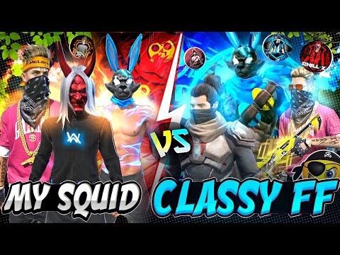 My Squad 😎 Vs @Classy FreeFire Squad👽 | Most Intense Clash Squad Battle Ever🥵 - Garena Free Fire