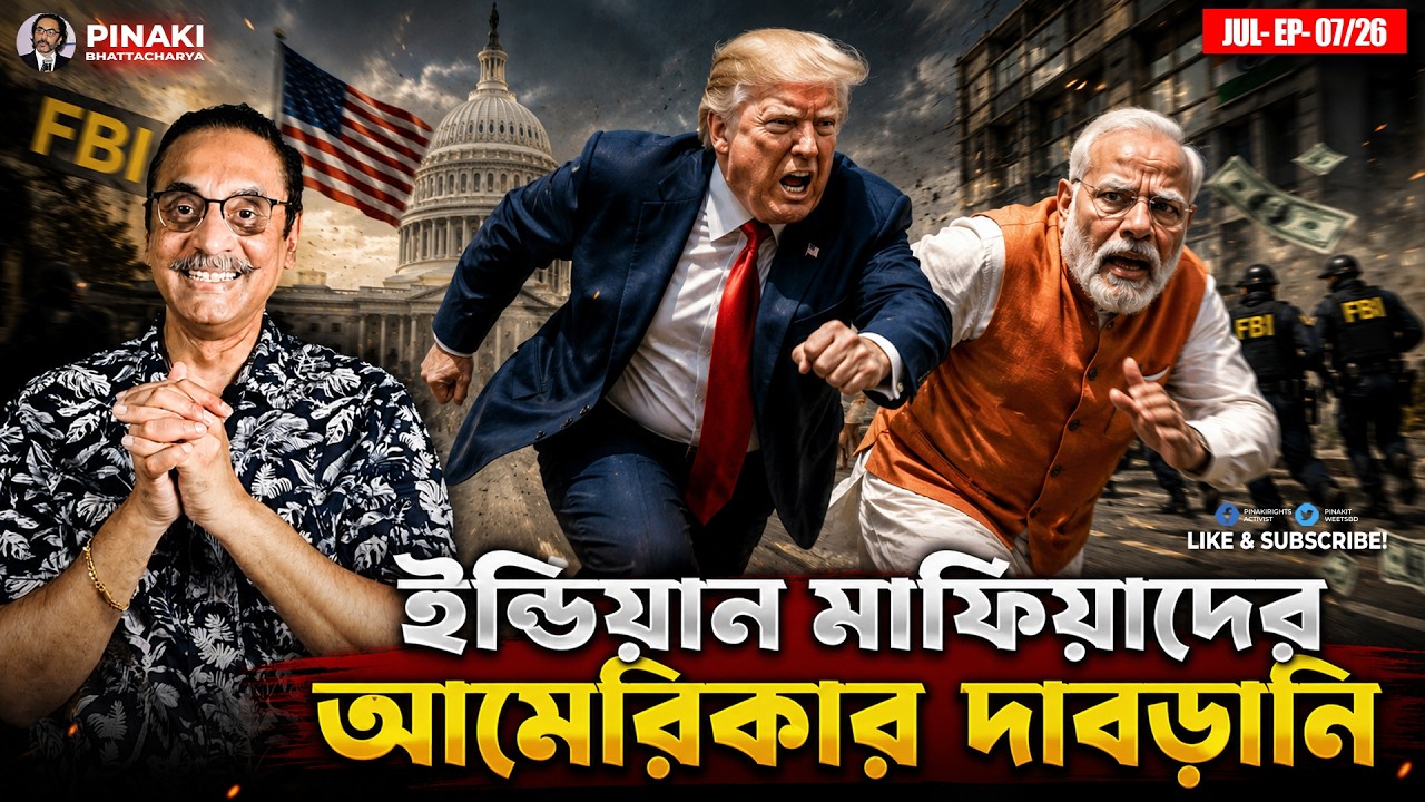 ইন্ডিয়ান মাফিয়াদের আমেরিকার দাবড়ানি || Pinaki Bhattacharya || The Untold