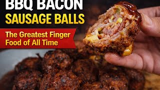 BBQ Bacon Sausage Balls – The Ultimate Party Appetizer