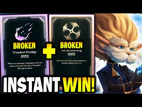 The Most BROKEN Augments Mean INSTANT WIN in 2V2V2V2! (TRUESHOT PRODIGY NEEDS TO BE NERFED!! WTF)