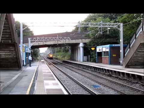 DRS 37667 with 20312 DIT THRASH on 6K73 Sellafield-Crewe, 25th August 2014