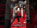 DAVID BENAVIDEZ SHOWS CALEB PLANT WHATS IN STORE FOR HIM! LOOKING LIKE A SAVAGE IN TRAINING!