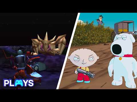 The 10 WORST Games Based on Cartoons