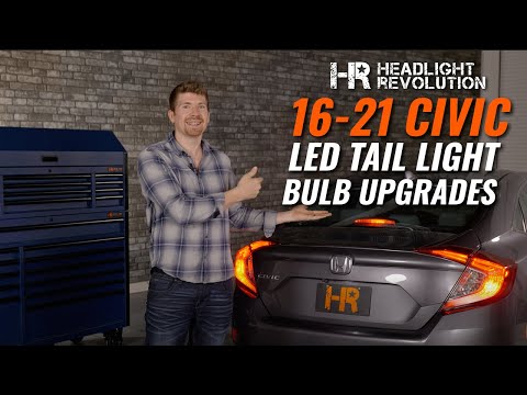 The Brightest LED Tail Light Bulbs For The 16-21 Honda Civics | HR Tested