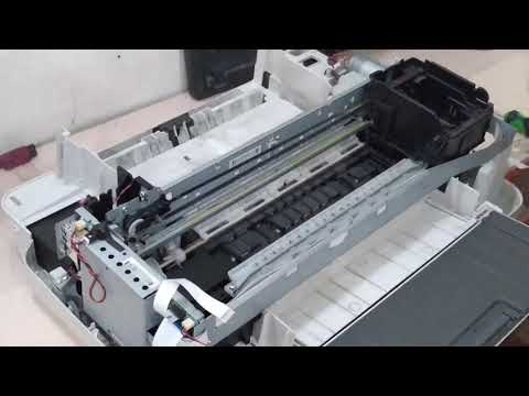 How to Replace Printer Head & Flex Cable || Epson K100 Monochrome Printing