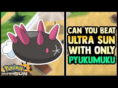 Can You Beat Ultra Sun With ONLY PYUKUMUKU?