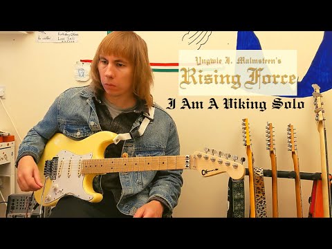 His Greatest Solo - Yngwie Malmsteen - I Am A Viking Cover - Steve Jeffrey