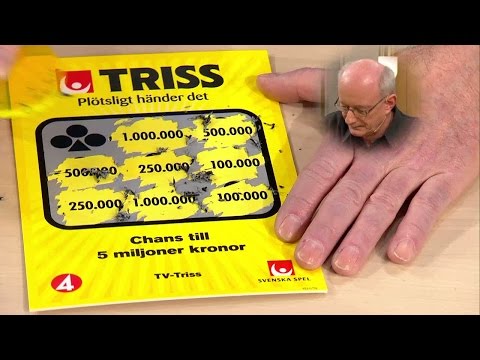 Trissvinnaren Rolf: "Inte illa!" - Nyhetsmorgon (TV4)