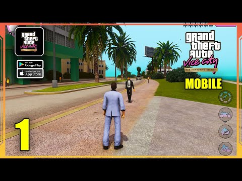 GTA Vice City Definitive Edition Mobile Gameplay Walkthrough Part 1 (Android, iOS)