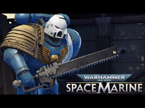 Ultramarine with a Chainsword vs 600 Orks! - Warhammer 40k: Space Marine, Augmented Mod