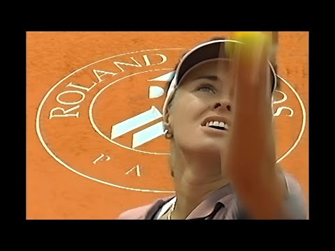 Martina Hingis vs. Francesca Schiavone Roland Garros 2001 QF ❤️🎅