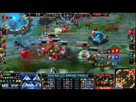 Final Fight - TSM vs C9 - Game 4 - NA LCS Spring Final 2015