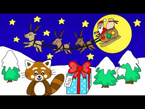 Pukkins julkalender del 10 - Julafton - Tomten på besök