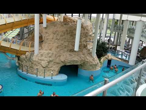 Sauna and pools from Aqua Palota in Gyula, Sep-2021