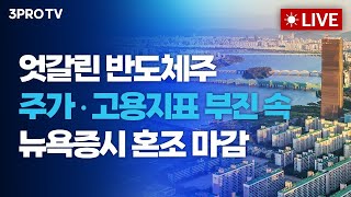 엇갈린 반도체주 주가•고용지표 부진 속 뉴욕증시 혼조 마감_26.01.08. | 여도은, 빈센트, 박명석, 김선아 [?