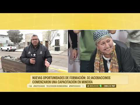 Jacobacci: 30 vecinos comenzaron una capacitación en minería en el Instituto Técnico Superior N.° 5
