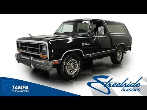 1986 Dodge Ramcharger (CC-1983088) for sale in Lutz, Florida