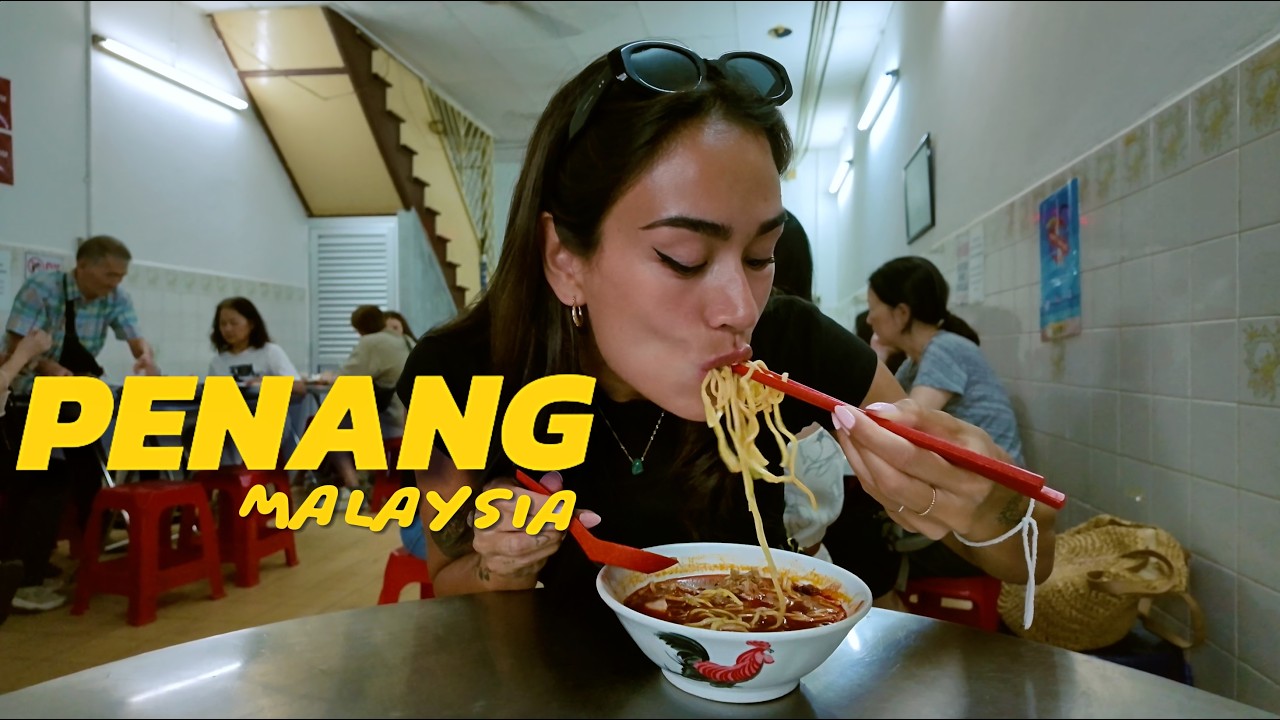 Exploring Penang Malaysia 🇲🇾 Penang Hill, Food, Georgetown ! Travel guide