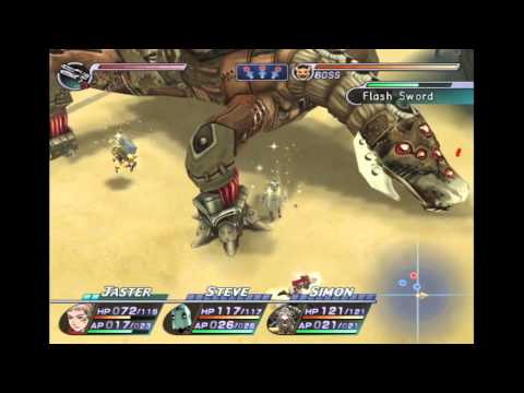 Rogue Galaxy • PSX 2015 Gameplay Video 2 • PS2 on PS4
