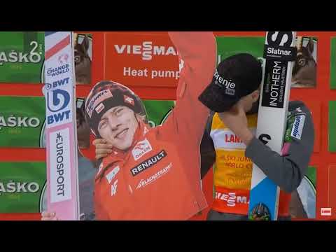 THIS IS BIGGER THEN SPORT! Poland thanks Anze Lanisek for his gesture for Dawid Kubacki