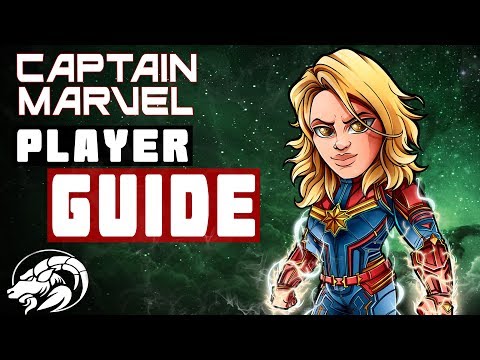 Captain Marvel Player Guide Movie Version | Marvel Contest Of Champions