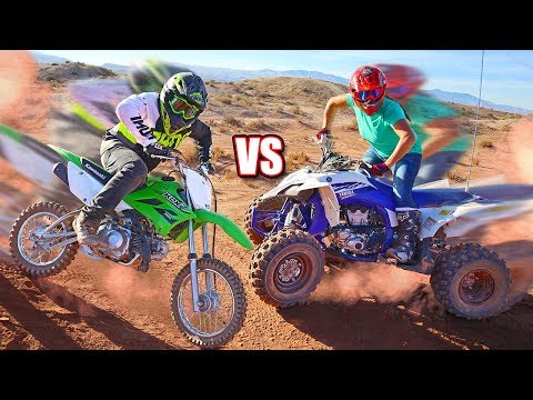 LAST TO STOP DRIVING EPIC DIRTBIKES & ATVs WINS!!!