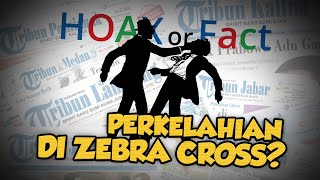 Hoax Or Fact: Perkelahian Tiga Pria di Zebra Cross dekat Gedung Sarinah Jakarta Pusat?