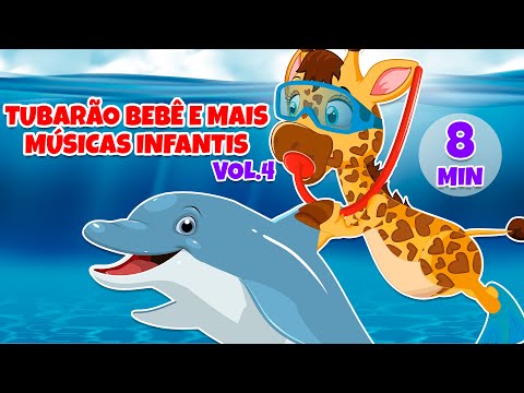 Tubarão Bebê e Mais Músicas Infantis Vol. 4 - Giramille 8 min | Desenho Animado Musical