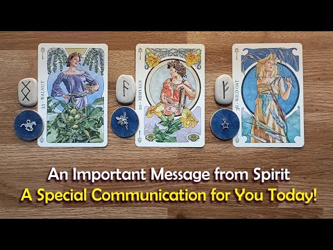 An Important Message From Spirit with a Very Special Communication Just for You 👉🏼📩😇✨