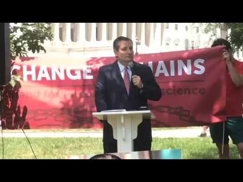 Sen. Cruz Addresses the Change Not Chains Rally - July 12, 2018