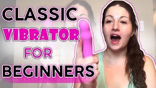 Adam and Eve Silicone Diamond Darling Vibrator | Classic Beginner Vibrator | Traditional Vibe Review