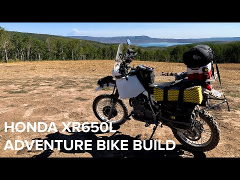 My Honda XR650L Adventure Bike Build.